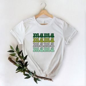 St Patrick's Mama Shirt, Happy St Patrick's Day Shirt, Lucky Shirt, Mom Shirt